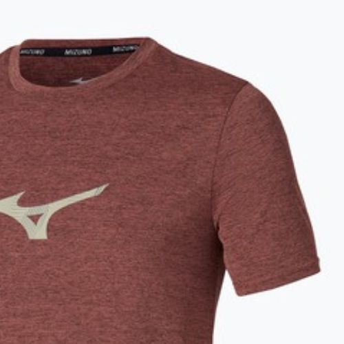 Pánské běžecké tričko Mizuno Core Runbird Tee copper brown