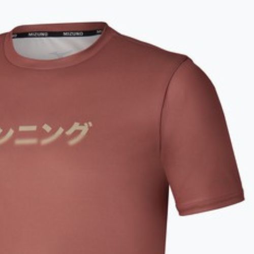 Pánské běžecké tričko Mizuno Core Graphic Tee copper brown