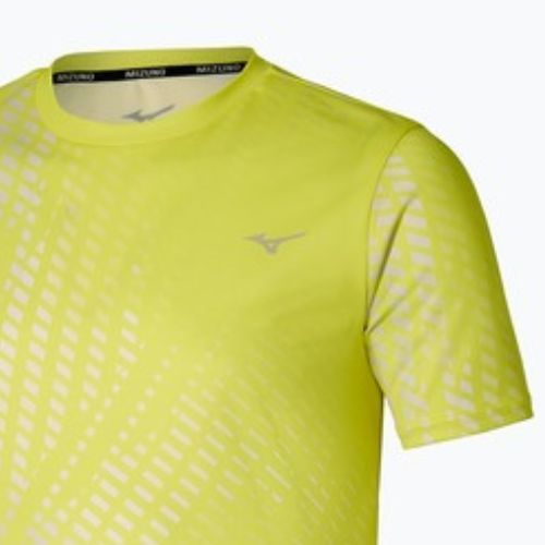 Pánské běžecké tričko Mizuno Core Graphic Tee lightning yellow