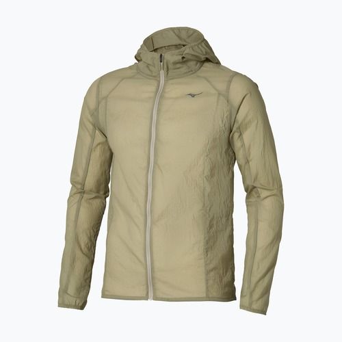 Pánská běžecká bunda Mizuno Tech Light Hooded elm