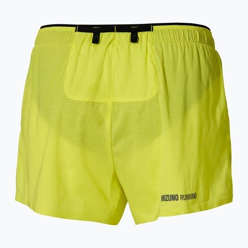 Pánské běžecké šortky Mizuno Tech Light Split 1.5 lightning yellow