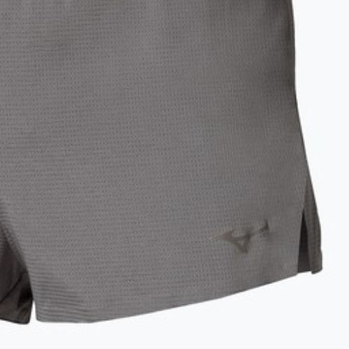 Pánské běžecké šortky Mizuno Tech Light Split 1.5 lava smoke