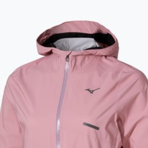 Dámská běžecká bunda Mizuno Trail Waterproof 20K Hooded rose elegance