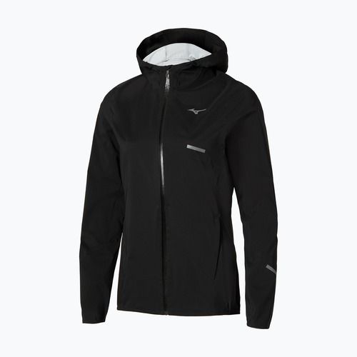 Dámská běžecká bunda Mizuno Trail Waterproof 20K Hooded black