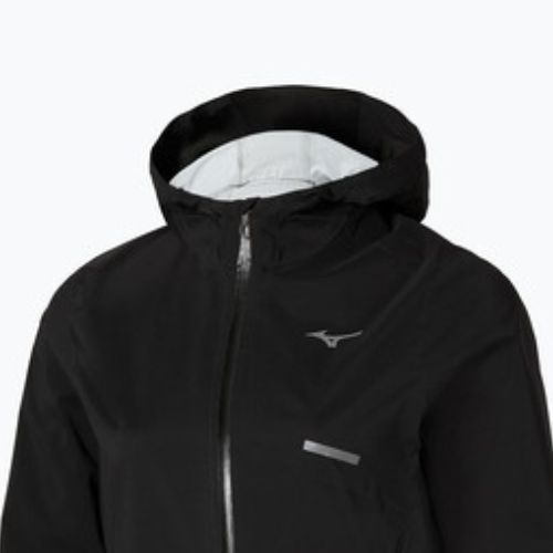 Dámská běžecká bunda Mizuno Trail Waterproof 20K Hooded black