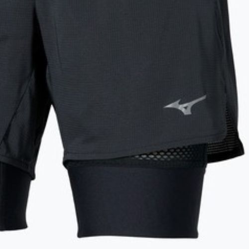 Dámské běžecké šortky Mizuno Trail Multipocket 2in1 black