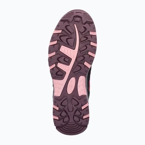 Juniorské trekové boty CMP Rigel Low Wp plum/peach