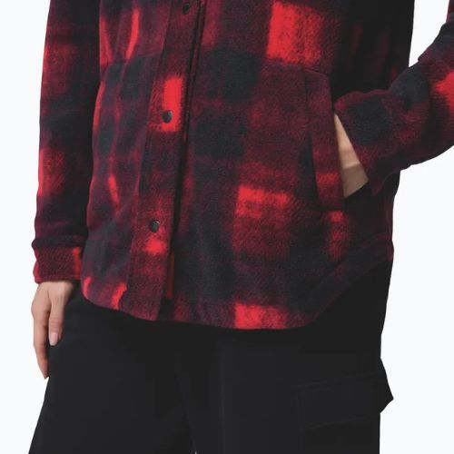 Dámská košile Columbia Benton Springs mountain red omblur tonal