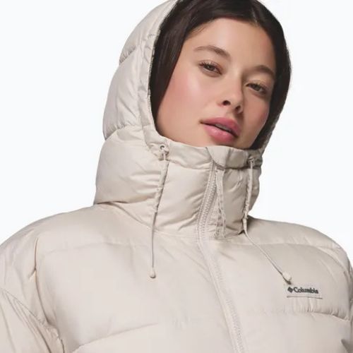 Dámský zateplený kabát Columbia Pike Lake III Long dark stone