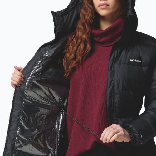 Dámský zateplený kabát Columbia Pike Lake III Long black