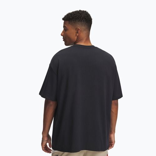 Pánské tričko Under Armour Logo Heayweight black/white