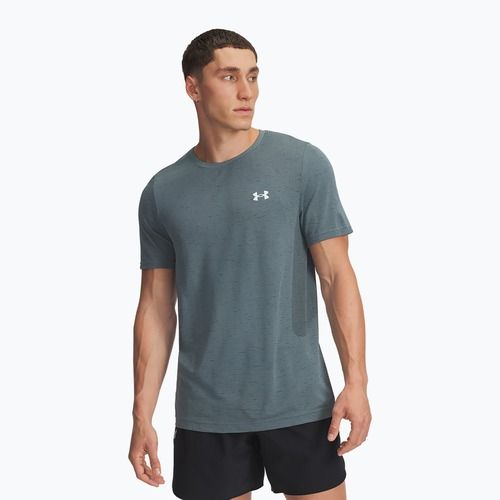 Pánské tréninkové tričko Under Armour Vanish Seamless jasper blue/white
