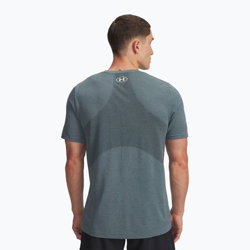 Pánské tréninkové tričko Under Armour Vanish Seamless jasper blue/white