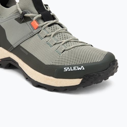 Dámské trekové boty Salewa Puez 2 Knit Powertex shadow/dark olive