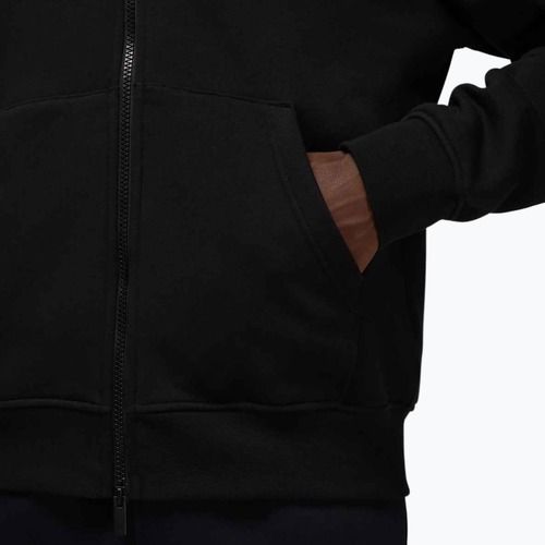 Pánská mikina Jordan Brooklyn Fleece Full Zip černá/bílá