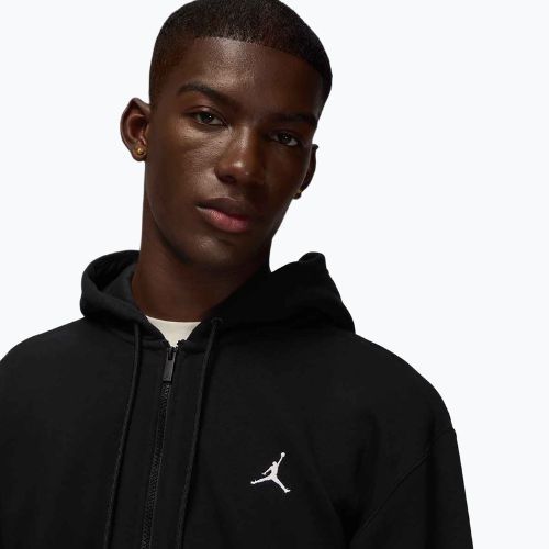Pánská mikina Jordan Brooklyn Fleece Full Zip černá/bílá