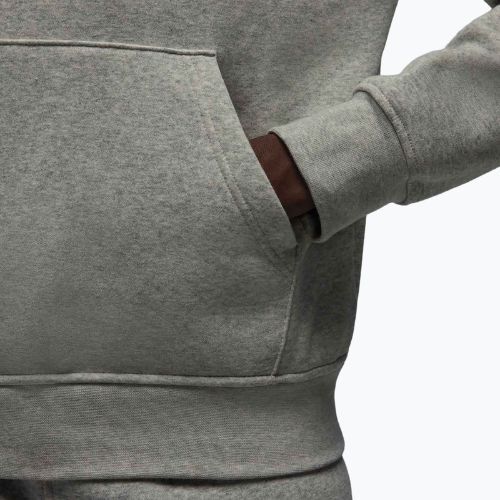 Pánská mikina Jordan Brooklyn Fleece grey heather/white