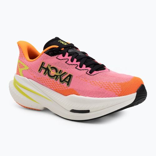 Dámské běžecké boty Hoka Mach X 3 neon rose/neon tangerine