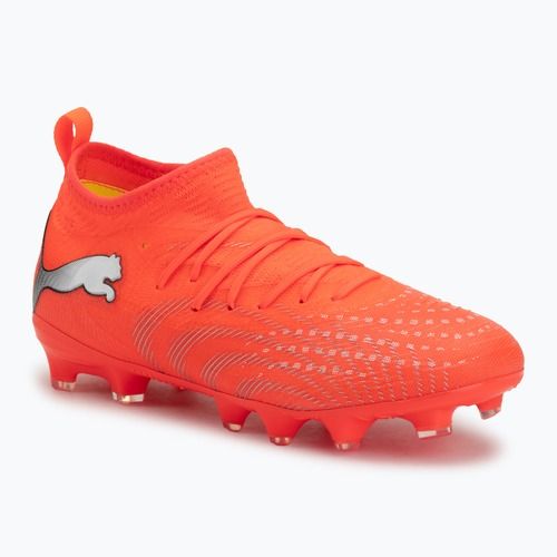 Dětské kopačky PUMA Future 9 Match FG/AG Jr glowing red/puma white/puma black/puma silver