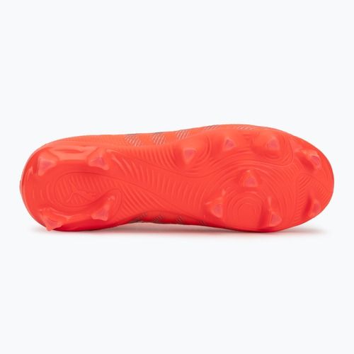 Dětské kopačky PUMA Future 9 Match FG/AG Jr glowing red/puma white/puma black/puma silver