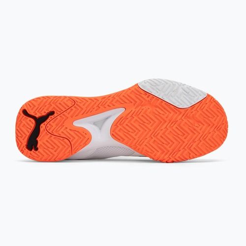 Boty na házenou PUMA Accelerate Pro 4 Game On puma white/glowing red/ultra blue