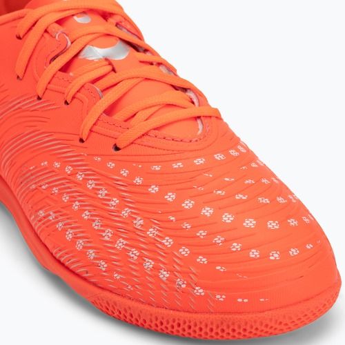 Dětské kopačky PUMA Future 9 Play IT Jr glowing red/puma white/puma black/puma silver