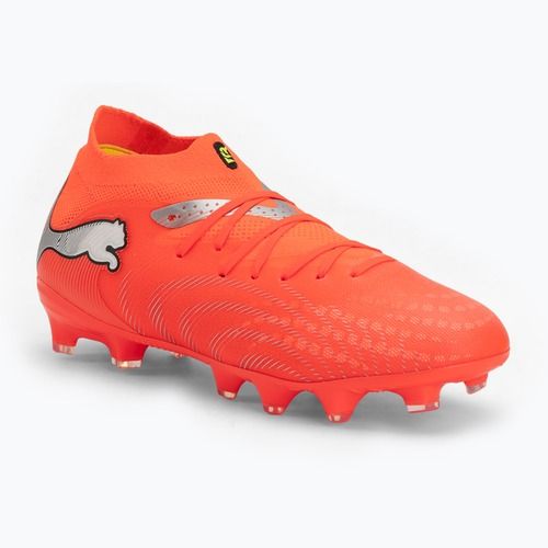Dětské kopačky PUMA Future 9 Pro FG/AG Jr glowing red/puma white/puma black/puma silver
