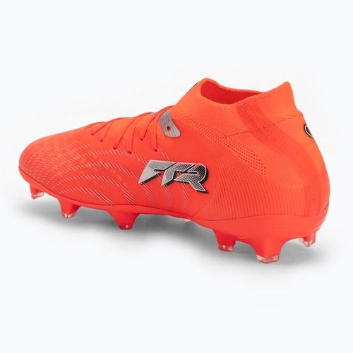 Dětské kopačky PUMA Future 9 Pro FG/AG Jr glowing red/puma white/puma black/puma silver