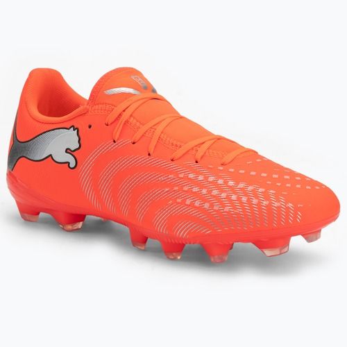 Fotbalové kopačky PUMA Future 9 Play FG/AG glowing red/puma white/puma black/puma silver