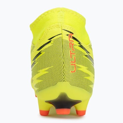 Fotbalové kopačky PUMA Ultra 6 Play+ FG/AG yellow alert/puma black/glowing red/lime squeeze