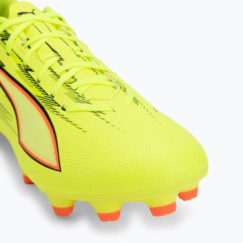 Kopačky PUMA Ultra 6 Play FG/AG yellow alert/puma black/glowing red/lime squeeze