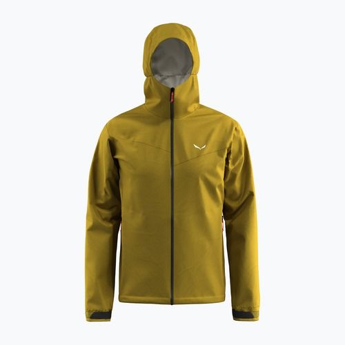 Pánská nepromokavá bunda Salewa Puez Aqua 4 PTX 2.5L olive oil/0910