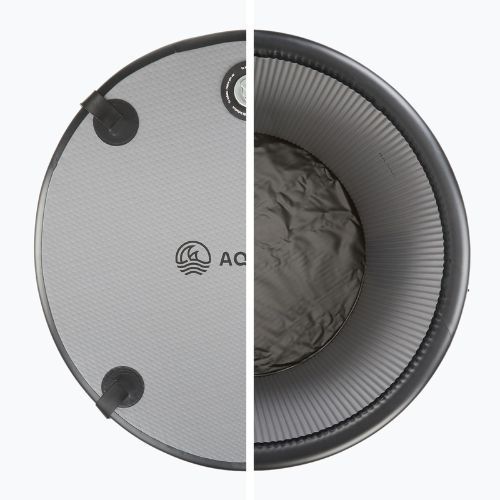 Bazén na otužování AQUASTIC BrrFree 382 l dropstitch grey