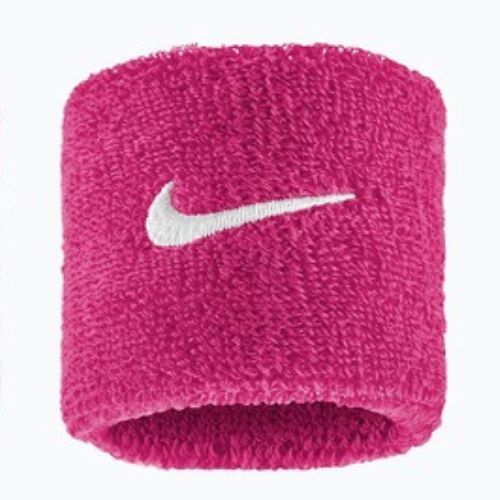 Potítka na zápěstí Nike Swoosh Classic Wristbands 2 ks. vivid pink/white