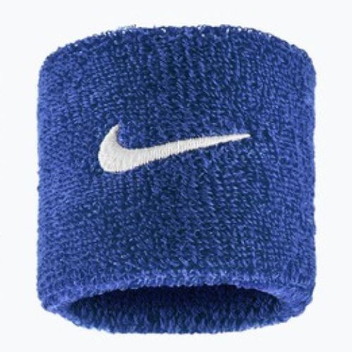 Potítka na zápěstí Nike Swoosh Classic Wristbands 2 ks. game royal/white