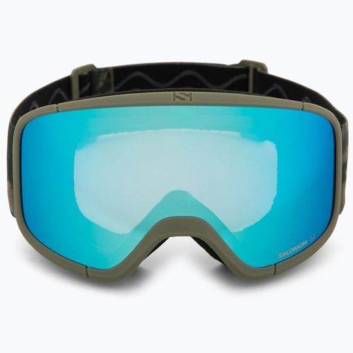 Lyžařské brýle Salomon Aksium 2.0 S olive night/ml mid blue