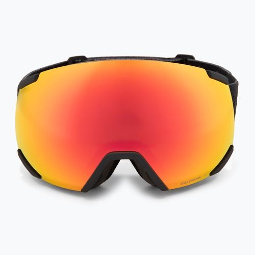 Dětské lyžařské brýle Salomon Radium black/mi mid red