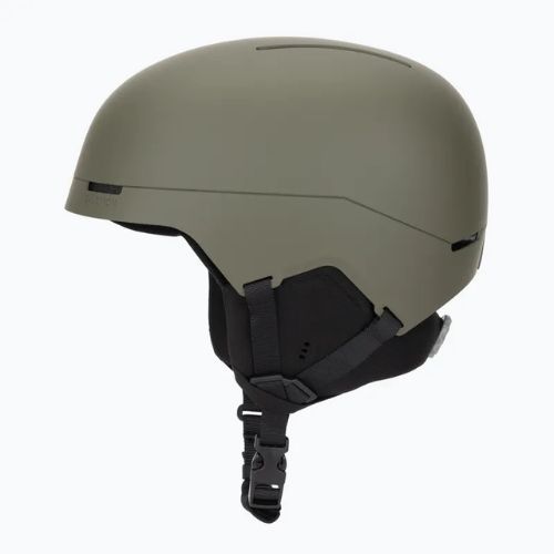 Lyžařská helma Salomon Brigade Index olive night