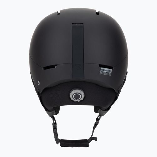 Lyžařská helma Salomon Brigade Round Fit black