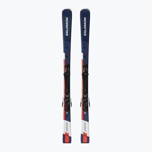 Sjezdové lyže Salomon S/Max 6 XT + vázání M10 GW silver/legion blue met/fiery coral