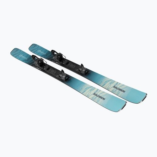 Dámské sjezdové lyže Salomon Stance W 80 + vázání M10 GW alaskan blue/porcelain/lime cream