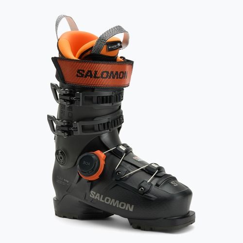 Pánské lyžáky Salomon S/Pro Supra Boa 110 GW black/beluga met./orange tiger