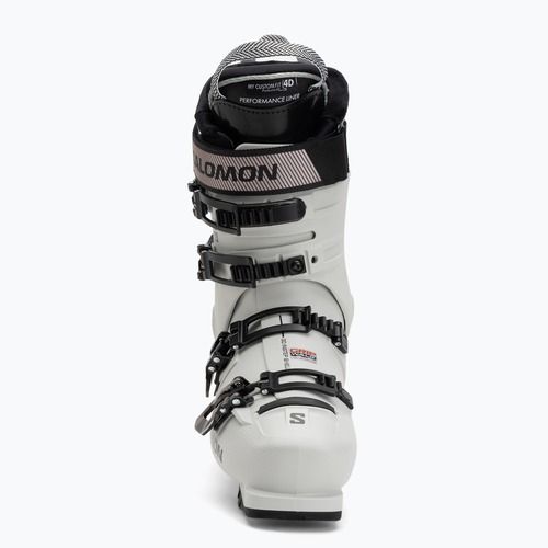 Dámské lyžáky Salomon S/Pro Supra 100 W GW gray aurora/black/pink gold metallic.