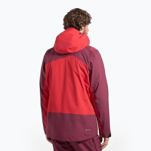 Pánská nepromokavá bunda La Sportiva Alpine Guide GTX Perfomance mountain red/redwood
