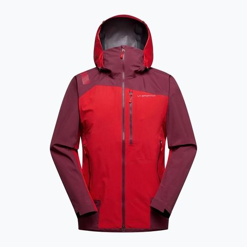 Pánská nepromokavá bunda La Sportiva Alpine Guide GTX Perfomance mountain red/redwood
