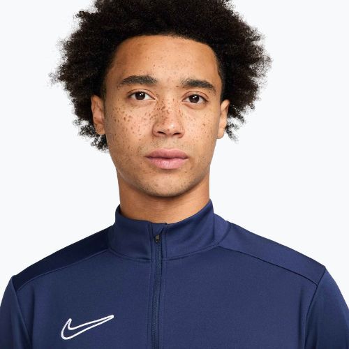 Pánské fotbalové triko s dlouhým rukávem Nike Academy Dri-Fit Drill Top midnight navy/midnight navy/white