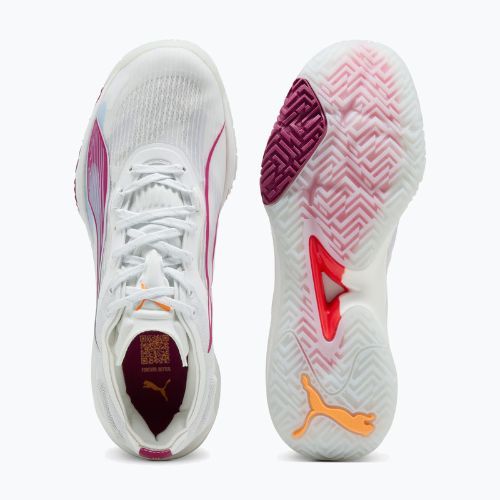 Dámské boty PUMA Accelerate NITRO SQD 4 puma white/berry/lilaccrush/hautetropic/heatfire