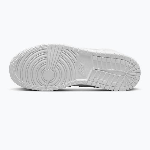 Boty  Jordan 1 Mid white/white/white