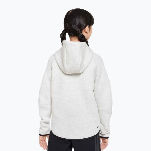 Dětská mikina Nike Sportswear Tech Fleece light grey/heather/black/black