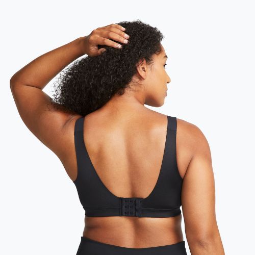 Sportovní podprsenka Nike Alpha High-Support black/black/dark smoke grey/dark smoke grey